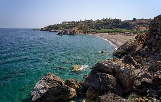 istock Aerial view on Geropotamos beach on Crete, Greece. 2245449738