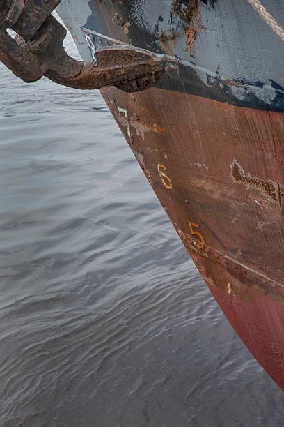 Hamburg, Germany, March 19, 2022 - Firefighting ship in Hamburg harbor