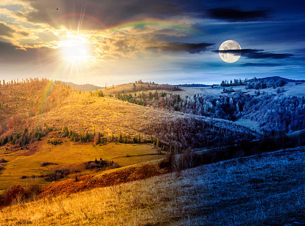 istock countryside mountain landscape on autumn equinox 2245485040