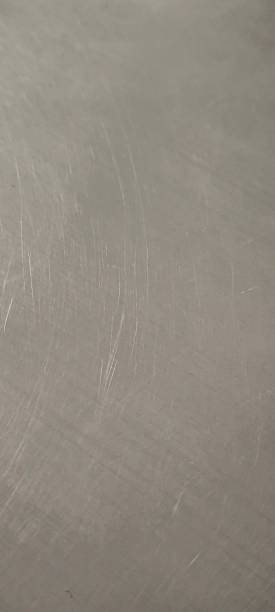 istock Used stainless steel sheet has scratches. 2245492197