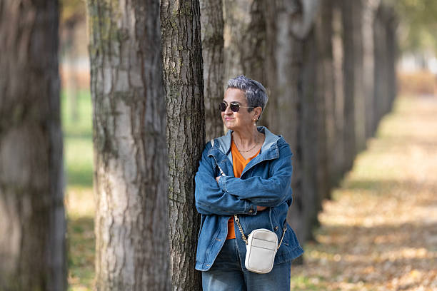 istock Beautiful tourist in Istanbul park on a fall day 2245496279