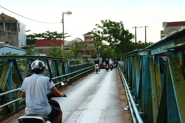 September 16, 2025. Hue, Vietnam.bridge over river in vietnam