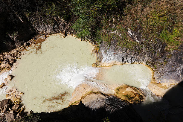 Aerial view of the Giresun Falls in Howick