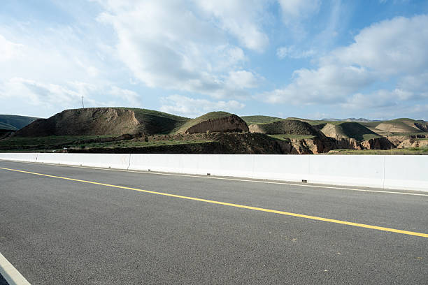 Wire Mesh Fence on Highway Overpass
