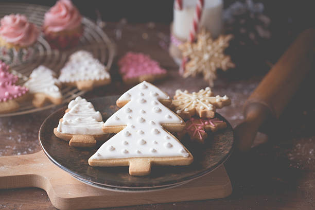Cookies prepared to share with friends and family at Christmas