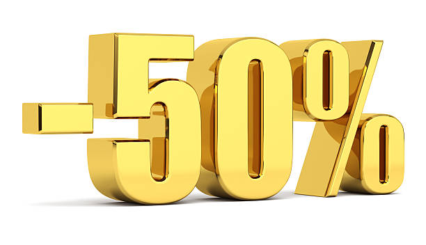 istock Discount 50 percent off. 2245520385