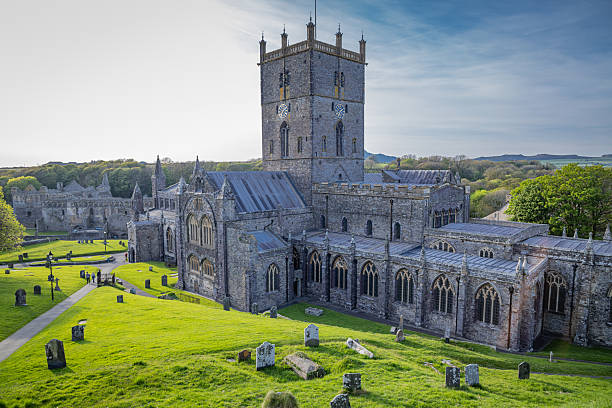 istock Historic St. David's Cathedral in Pembrokeshire. 2245554312