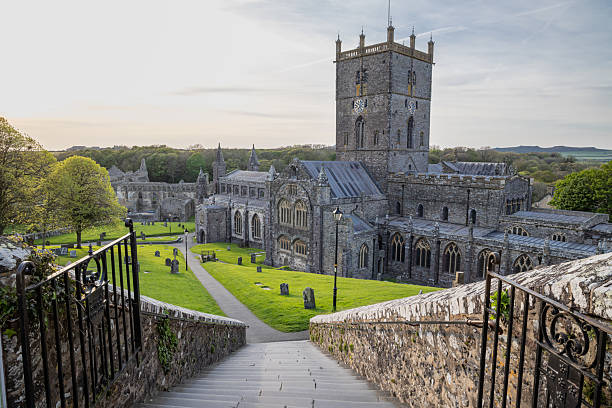 istock Historic St. David's Cathedral in Pembrokeshire. 2245554341