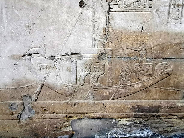 Hieroglyphics shot at the temple of Kom Ombo, Egypt.   