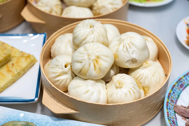 Morning tea in Wuzhong City, Ningxia, China, breakfast noodle dishes