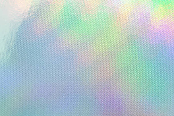 istock Holographic rainbow foil iridescent texture abstract hologram background 2245574047