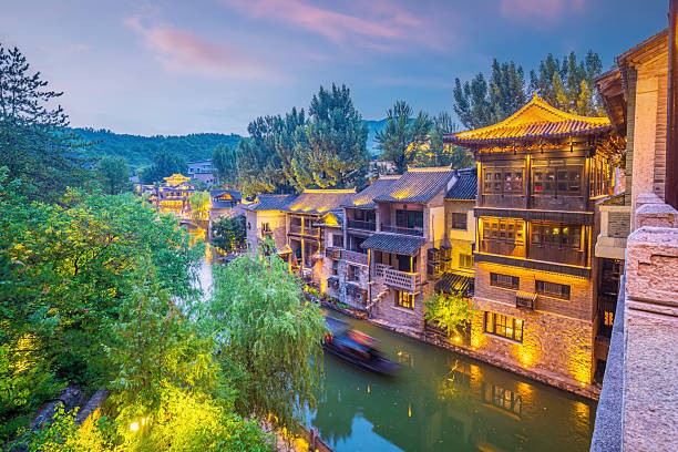 istock Gubei water town nera Beijing in China 2245574082