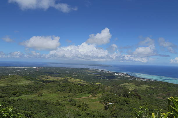 istock High mountains overlook the Pacific Ocean 2245577612