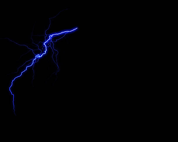 istock A powerful, luminous lightning bolt illuminates the dark, creating a striking visual of electrical discharge and raw energy. 2245587034