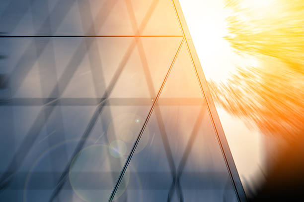 istock Blurred radial lines of Urban architectural 2245590796