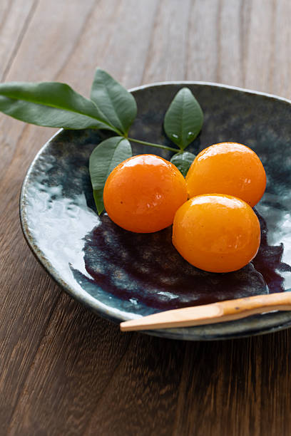 Candied kumquats, Japanese style.
