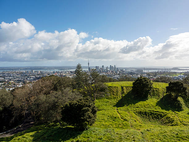 istock Mount Eden Summit in Central Auckland, New Zealand 2245597821