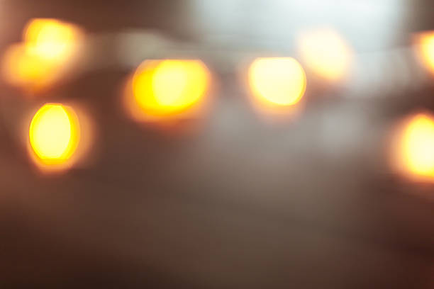 istock Soft warm lights creating a cozy ambiance in a dimly lit room during evening hours 2245612825
