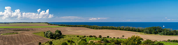 A view of the coast at Cape Arkona on the Baltic Sea