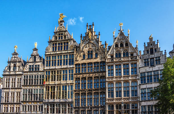 istock Guild halls on Antwerp, Belgium 2245613997