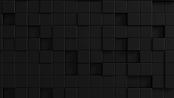 istock black cube background, 3d rendering of abstract cube background, wallpaper 4k video resolution 2245627671