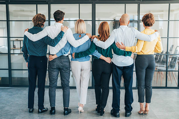 istock Strong business team united by collaboration and support 2245628372
