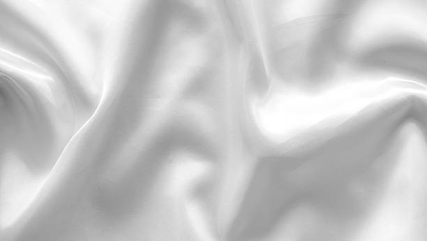 istock White satin cloth texture can be use as background 2245629860