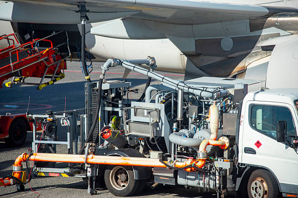 Refueling the aircraft - selective focus