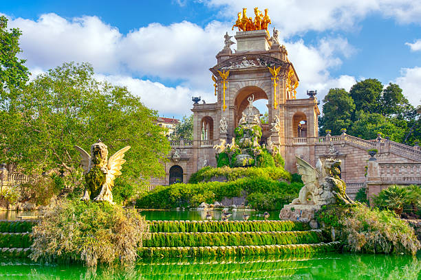 10/07/2015 National Art Museum of Catalonia, situated on Montjuic hill in Barcelona, Spain