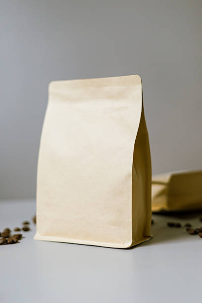istock Brown kraft paper coffee bag 2245635027