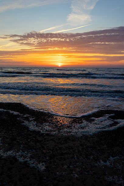 istock A beautiful, colorful summer sunset over the Baltic Sea. 2245643965