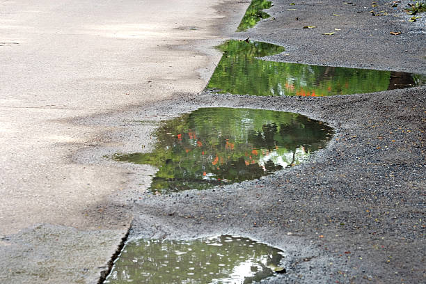 istock reflect on water and wet floor 2245655923