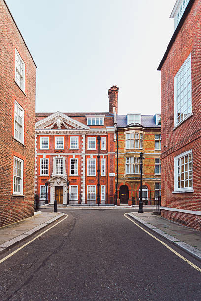 istock Typical street scene in the central London district 2245659995