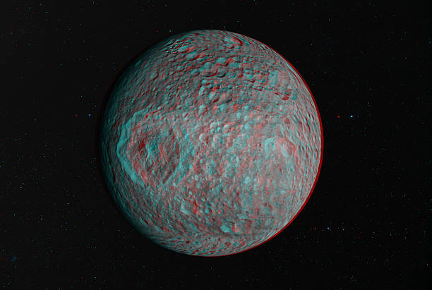 One of the largest natural satellites of Saturn.