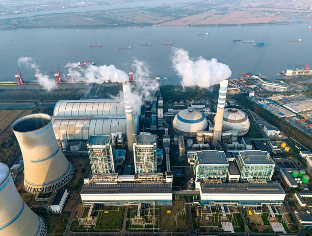 istock Petroleum refinery thermal power plant 2245665899