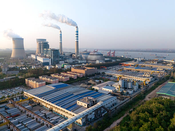 istock Petroleum refinery thermal power plant 2245666034