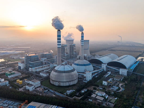 istock Petroleum refinery thermal power plant 2245666114