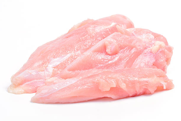 istock Chicken fillet on a white background 2245669075