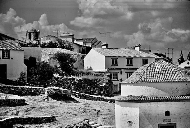 Tourism in the city of Óbidos in Leiria, Portugal