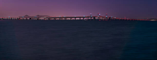 Chesapeake Bay Bridge View from the West