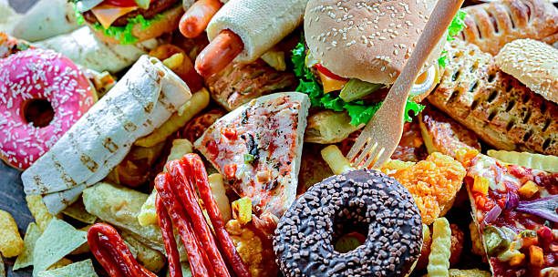 istock Fast food leftovers. Wasted food 2245709732