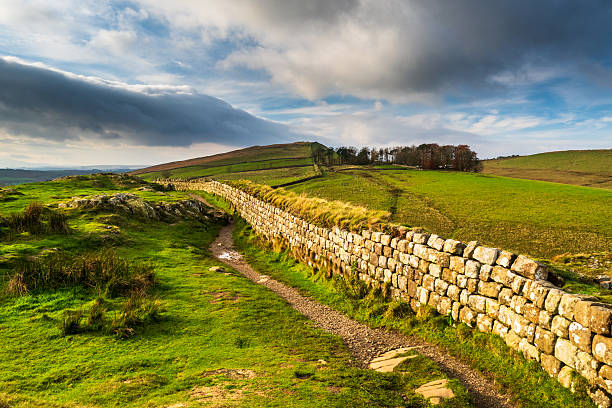 istock Hadrian's Wall - a two thousand Roman boundary Wall 2245718717