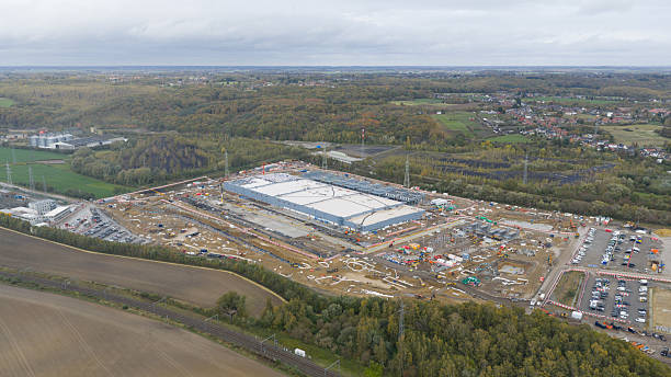 istock New data center for Cloud services and AI infrastructure in Farciennes, Belgium. 2245721575