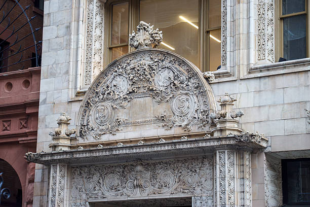 istock Historic building facade with adornments in NOHO, Manhattan,  Ne 2245722882