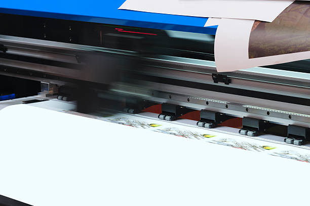 istock Industrial printing modern digital inkjet printer Industrial printing,  modern digital inkjet printer 2245734533