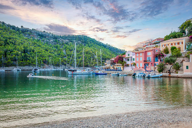 istock Assos village in Kefalonia 2245736665
