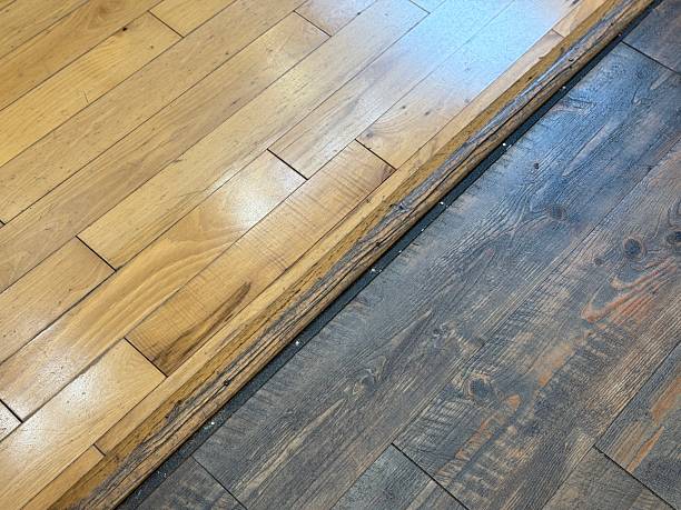 istock Laminate and tile floor joints - floor connector 2245753146