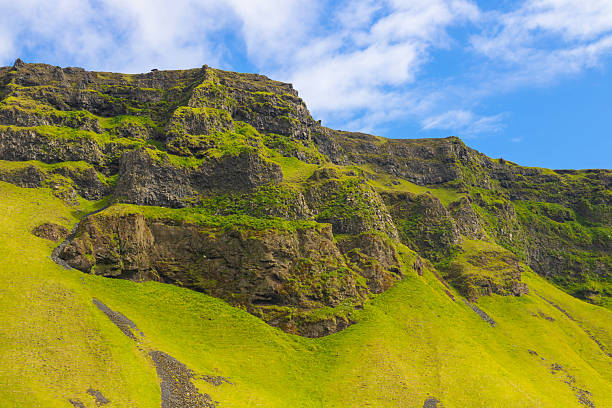 istock Beautiful green cliff in Iceland 2245762232