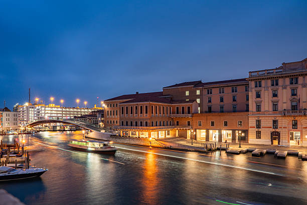 istock Constitution Bridge and Grand Canal, Venice, Italy 2245764460