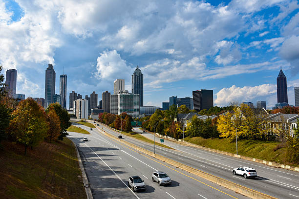 istock Atlanta Highway And Autumn Landscape 2245769036